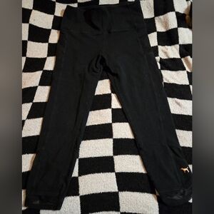 Victoria's secret mesh yoga leggings size large